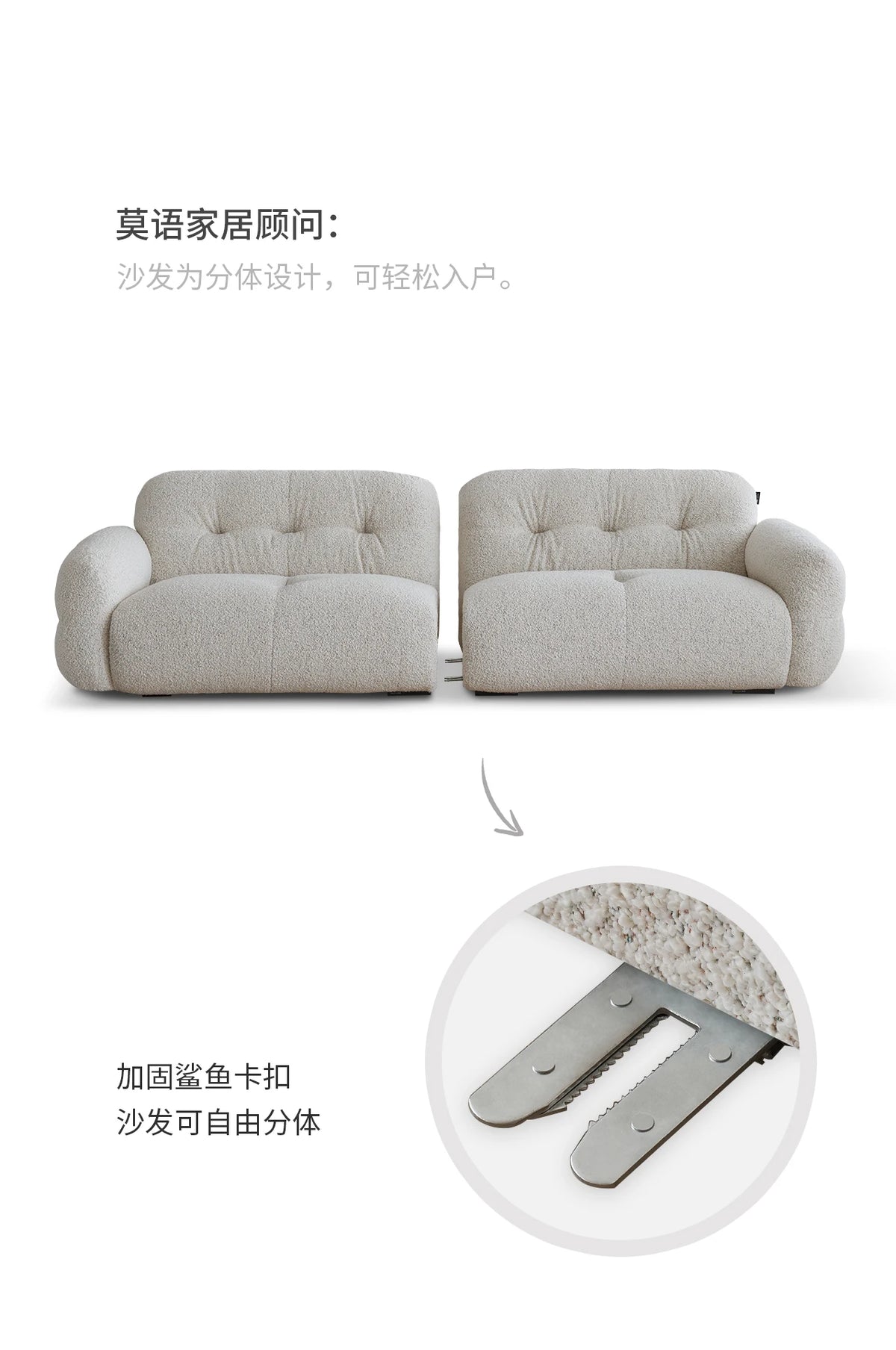 French Cream Style Sofa Modern Simple Living Room Comfortable Trendy Sofas Romantic High Quality Luxury Divano Home Furniture