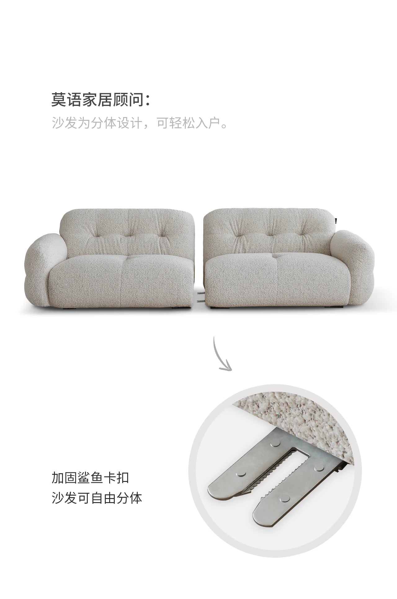 French Cream Style Sofa Modern Simple Living Room Comfortable Trendy Sofas Romantic High Quality Luxury Divano Home Furniture