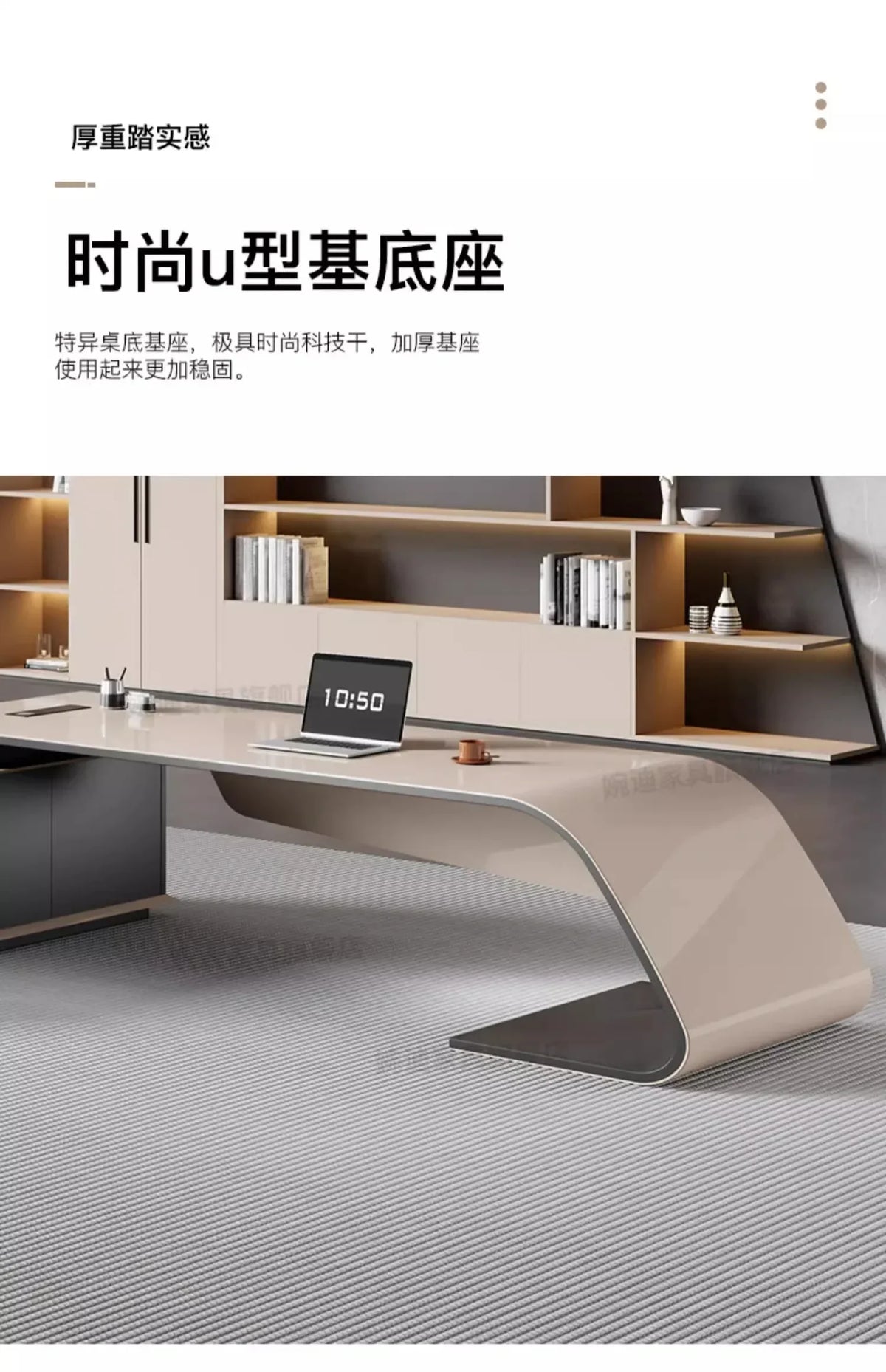Factory Promotion Computer Desks Work Creativity Creativity Conference Office Desk Reception Secretary  Desk  Unique Designer
