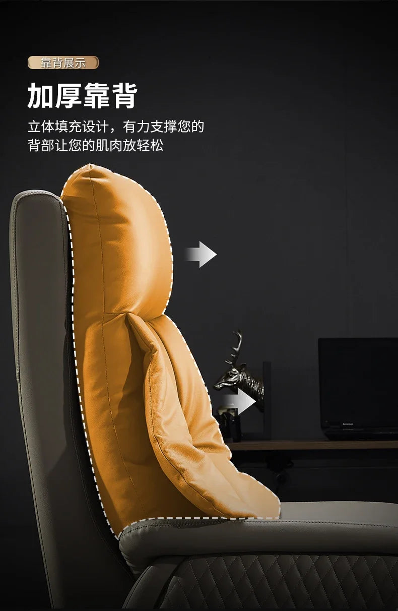 Comfortable Interior Office Chair Weightless Luxury Footrest Office Chair Conference Adjustable Silla De Oficina House Furniture