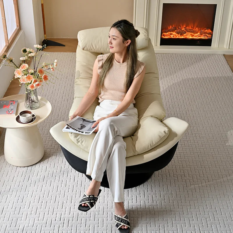 XXMLight luxury single sofa chair rotatable designer leisure lazy sofa