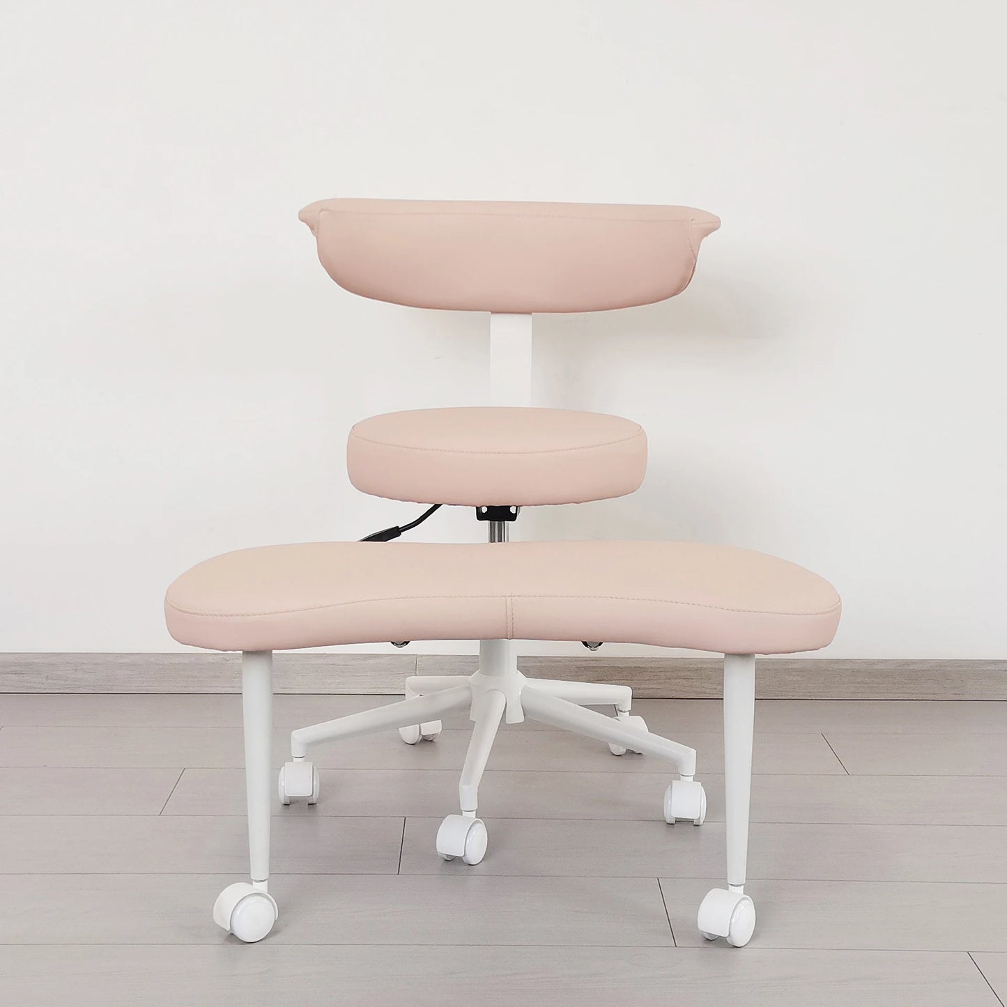 Cross Legged Chair - Meditation Chair With Wheels  ADHD Chair Height Adjustable Seat  Adjustable Footstool