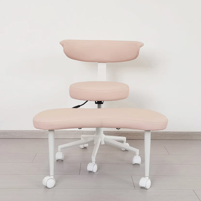 Cross Legged Chair - Meditation Chair With Wheels  ADHD Chair Height Adjustable Seat  Adjustable Footstool