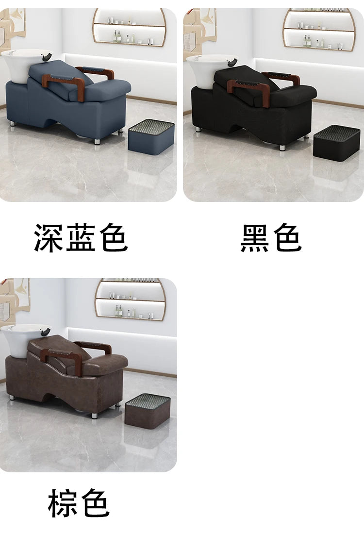 Luxury Premium Shampoo Chair Minimalist Simple Shampoo Chairs Moveis Para Salão De Beleza Baratos Cabeleireiro Salon Furniture