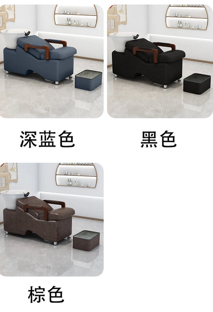 Luxury Premium Shampoo Chair Minimalist Simple Shampoo Chairs Moveis Para Salão De Beleza Baratos Cabeleireiro Salon Furniture