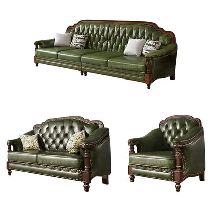 American sofa apartment small apartment living room sofa American solid wood