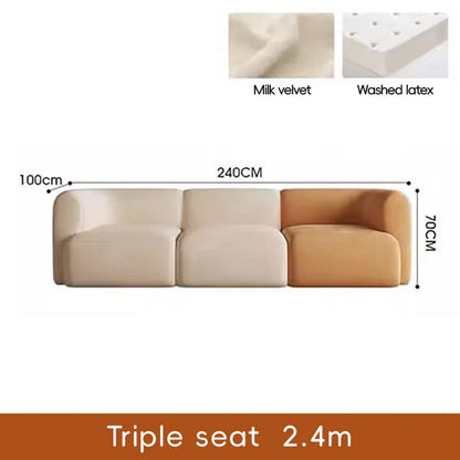 Luxury Soft Fabric Corner Sofa for Living Room Wood Frame Couch Modern Durable Sectional Couches Home Interior Sofas Furniture
