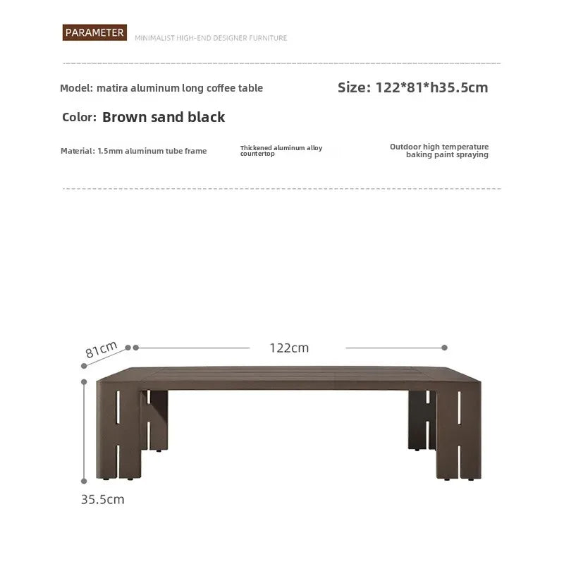 Courtyard Sofa, Outdoor Relaxation, Outdoor Lounge Chair, Villa Garden Table, High-end Furniture Set, Garden Furniture