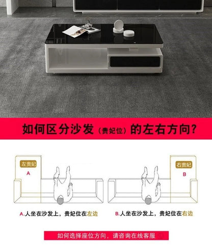 Genuine Leather Luxury Sofas Italian Minimalist Living Room Apartment Sofas Comfortable Straight Chaises De Salon Furnitures