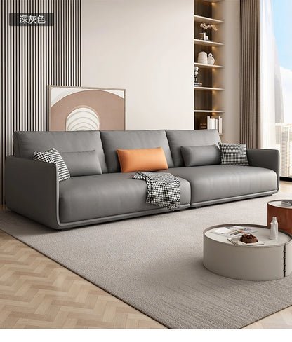 Designer Simple Soft Couches Living Room Comfortable Wood Luxury Modern Sofa Puffs Nordic Home Couch Wohnzimmer Home Furniture