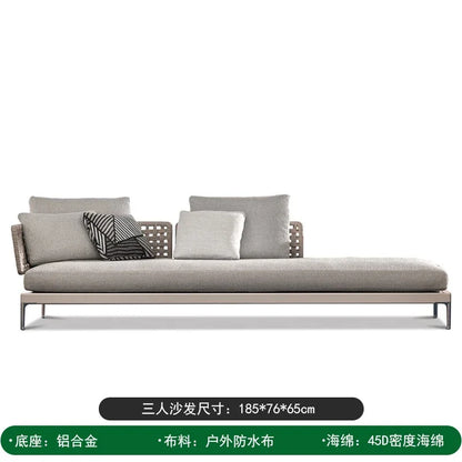 Minimalist Design Outdoor Sofas Personality Nordic Creative Garden Sofas Fashion Party Outdoor Furniture Gartenstuhl Lshysf