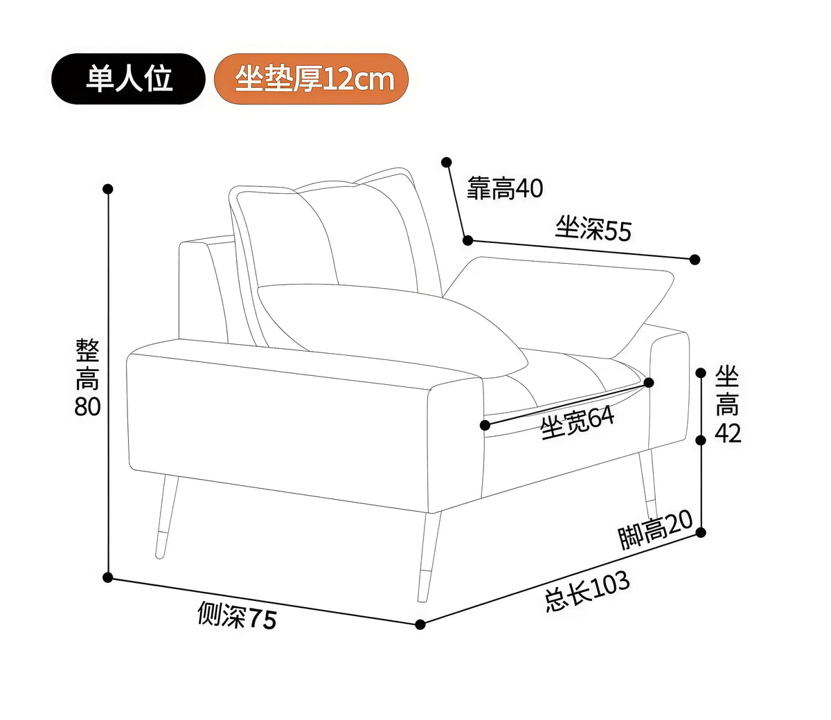Sofa Bed Transformer Foldable Compression Small Space Furniture Clearance Sofa Beds Armchair Sleeper Recliner Multifunctional