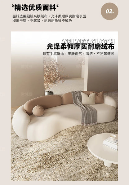 Storage Accent Living Room Sofas European Luxury Minimalist Modern Sofa Aesthetic Neoclasical Double Sofa Bed Room Furniture