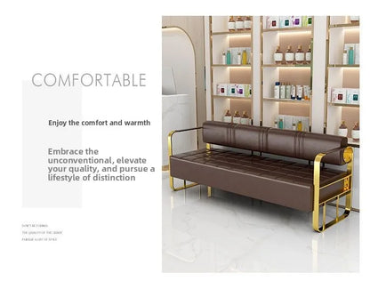 Cullinan Series Office Lobby Reception SofaHigh Resilience SpongeMetal FrameModern Ergonomic Design Multiple Colors