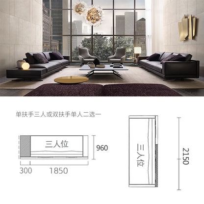 Nordic living room fabric sofa complete combination modern simple home disposable sofa