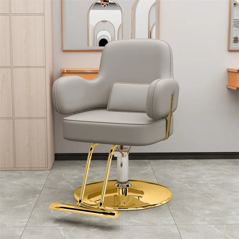 Hairdressing chair Internet celebrity barber shop chair Hair salon special lift fashion seat Hair cutting chair