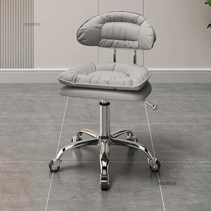 Italian Professional Barber Chairs for Beauty Salon Furniture Barber Chair Minimalist Lift Backrest Salon Chair for Hair Stylist