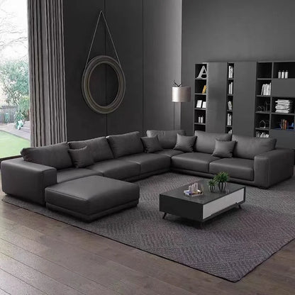 &S Modern Nordic Velvet Wood Sectional Couch White Modular Sofa Set for Living Room Convertible & Reclining for Hotels & Villas*