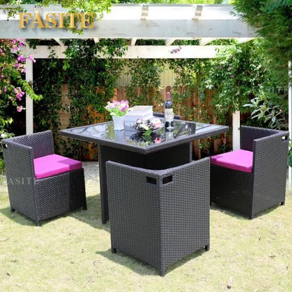 Balcony tables and chairs rattan chairs imitation rattan outdoor furniture outdoor High Quality