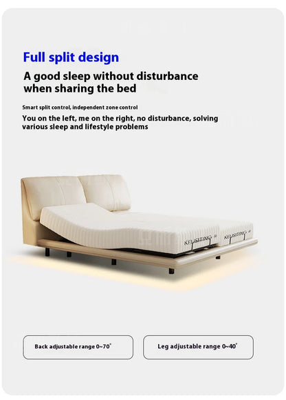 Soft Luxury Modern Double Bed Lift Up Electric Adults Smart Double Bed Queen Mattress Camas De Dormitorio Bedroom Furniture