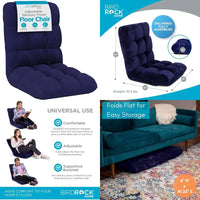 Adjustable Memory Foam Floor Chair for Comfortable Gaming, Reading, and Meditation - Versatile and Ideal for Relaxation
