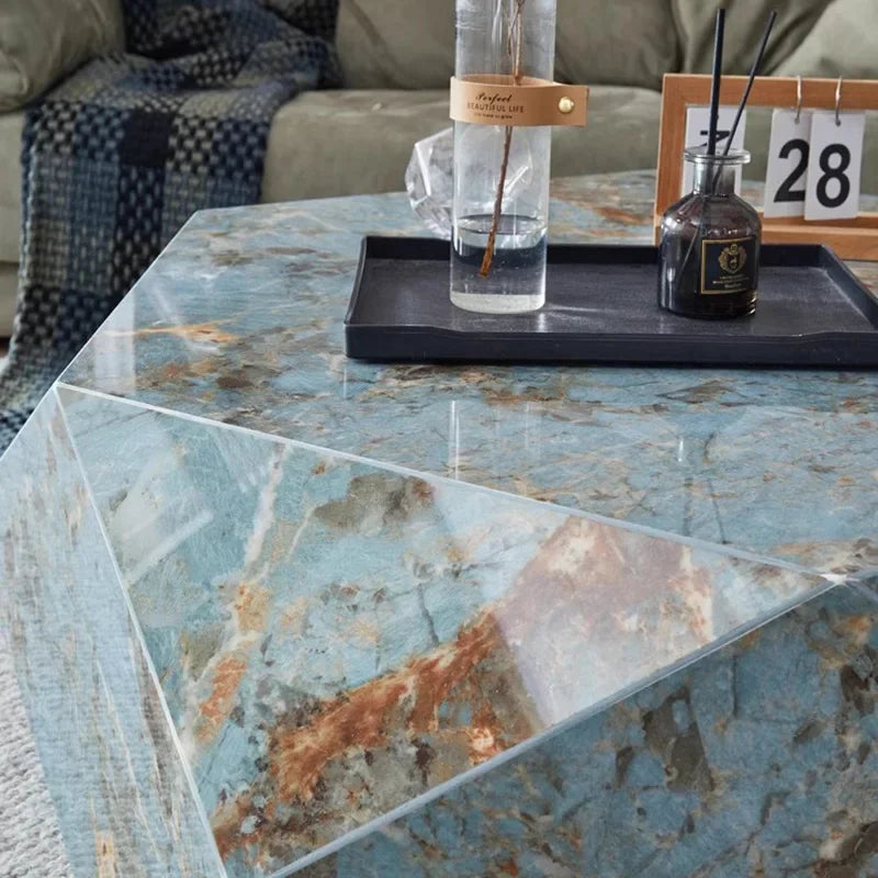 Modern Nordic Marble Table Bedroom Luxury Aesthetic White Coffee Table Simple Vintage Articulos Para El Hogar Room Furniture