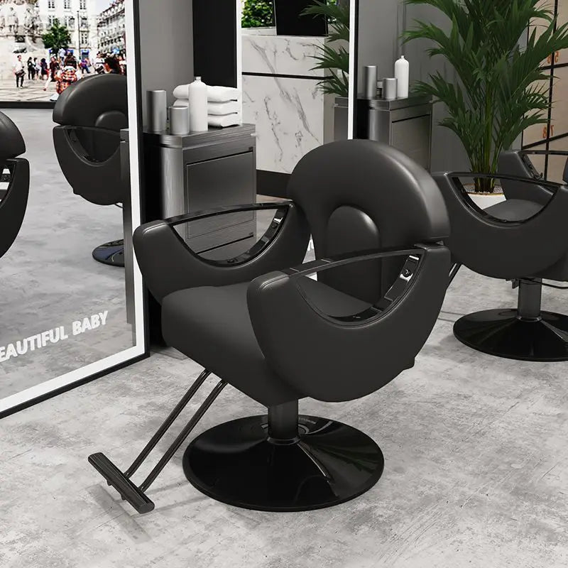 Elegant Beauty Barber Chairs Premium Nordic Style Minimalist Salon Chairs Aesthetic Italian Silla Para Lashista Salon Furniture