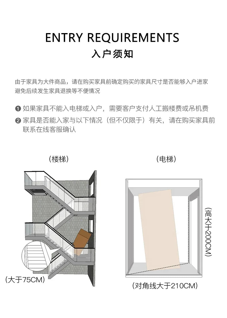 Two-color U-shaped villa leather sofa, modern light luxury semi-curved sofa