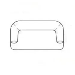 A38 Living room Italian minimalist light luxury fabric sofa cream style special-shaped, soft decoration, exhibition hall sofa gr