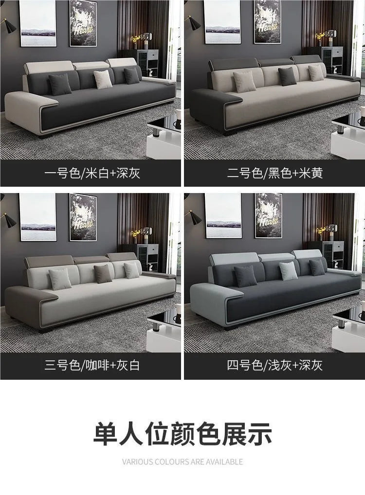 Nordic technology fabric sofa, concubine light luxury and simple