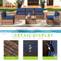 #Patio Furniture Sets Luxurious Outdoor Sofa Set Furniture All Weather Garden Rattan Furniture Wicker Outdoor Rattan Sofa