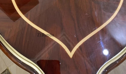 Solid wood flower stand, living room coffee table, piano paint rack, high-end furniture