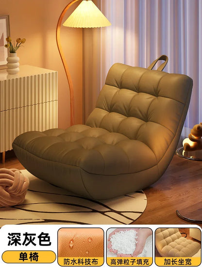 uu White Cream Living Room Chairs Relaxing Balcony Throne Comfortable Vintage Beauty Chairs Ergonomic Fauteuil Trendy Furniture