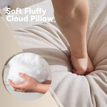 Oversized Modular Sectional Sofa,Cloud Couch Deep Seat Sofa Cushion Covers Removable,Oversized Sectional Couches for Living Room