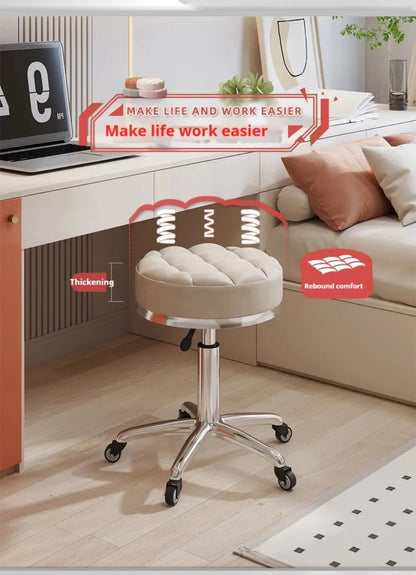Salon Chair For Hair Stylist Salon Chairs Barber Chairs Shop Hair Cosmetologist 360° Free Rotation Ergonomic Chair Salon Chair