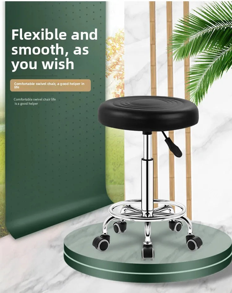Bar chair swivel chair lift bar chair swivel bar stool haircut chair high stool round stool beauty stool