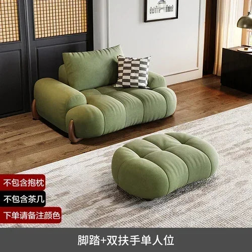Large Lounge Sofa Cheap Cushion Simple Curved Human Dog Bed Sofa Puffs Chaise Couches Sofa Europeu De Luxo Living Room Furniture