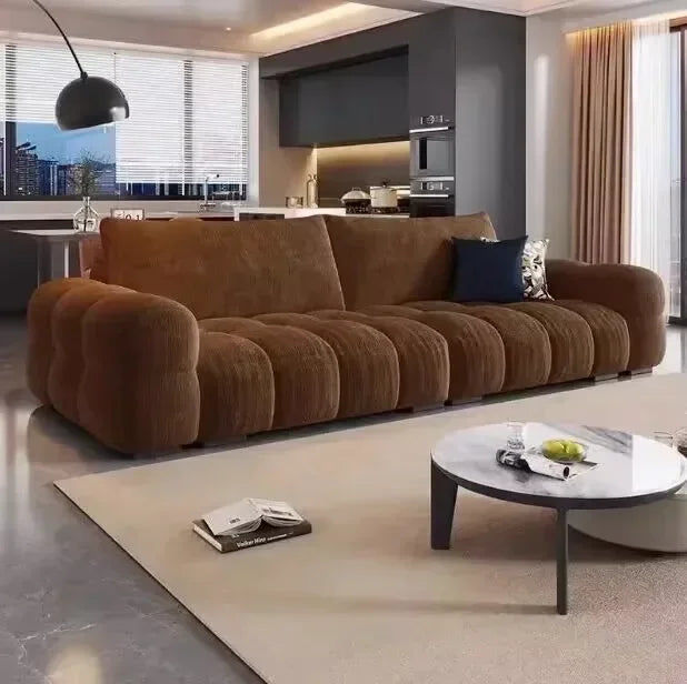 Plush Minimalist Living Room Sofas Classic Family Designer Reclining Sofa Relaxing Foot Stool Woonkamer Banken Home Decoration