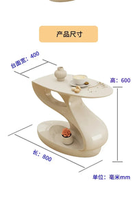 Clear Nordic Hardcover Coffee Tables Small Modern Design Floor White Coffee Table Living Room Mesa Auxiliar Furniture For Home