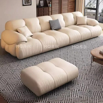Long Modern Living Room Sofas Interior Fashion Luxury Design European Living Room Sofas Comfortable Sillon Cama Trendy Furniture