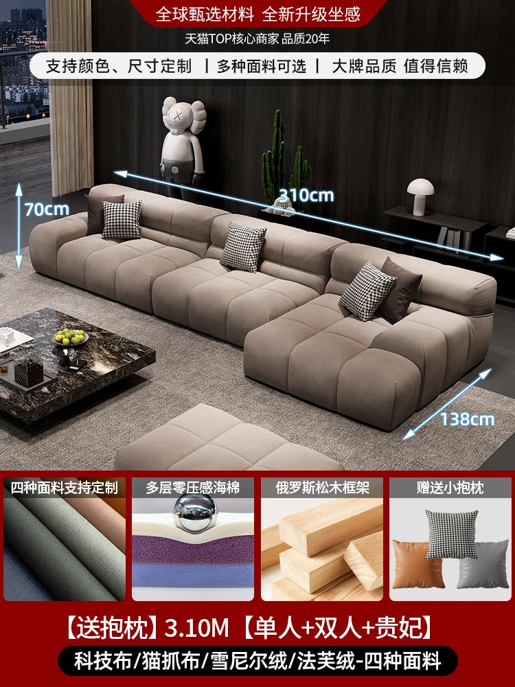 Curved Designer Living Room Sofas Mid Century Floor Recliner Corner Living Room Sofas Hallway Office Muebles Office Furniture