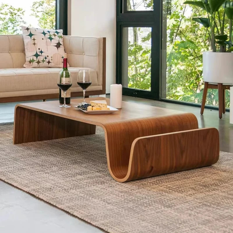 Living Room Nordic Coffee Tables Balcony Retro Homestay Home Coffee Tables Leisure Wooden Furniture Tafel Van De Thee MH40CJ