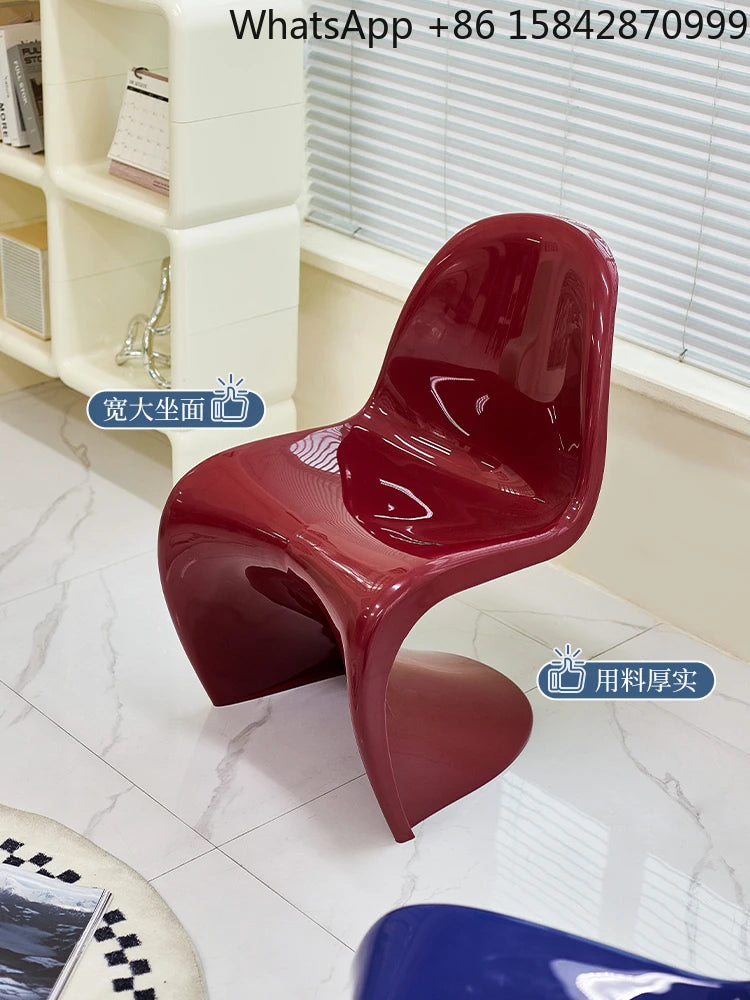 Simple creative home dining chair