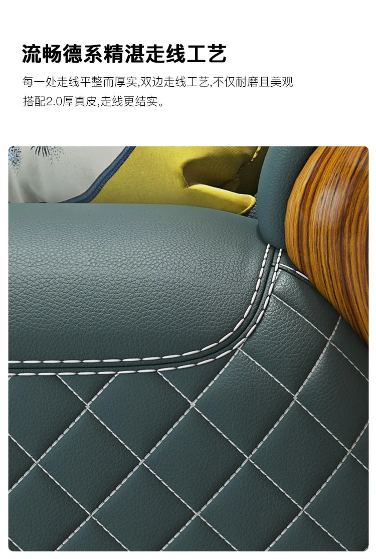 Sectional Nordic Living Room Sofas Pouf Leather Minimalist Modern Living Room Sofas Couch Lounge Muebles Lounge Suite Furniture