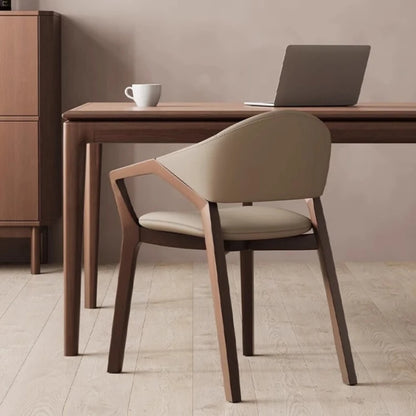 Nordic Simple Chair Solid Wood Italian Lounge Clear Aesthetics Modern Chairs Designer Entrance Minimalist Muebles Furniture