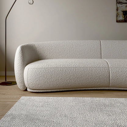 Nordic Minimalist Soft Lambswool Sofa Comfy Elegant 2/3/4-Seater Couch for Small Apartment Office Modern Home Living Room Sofas