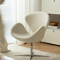 Single sofa chair swivel chair Nordic designer creative simple casual ins swan chair