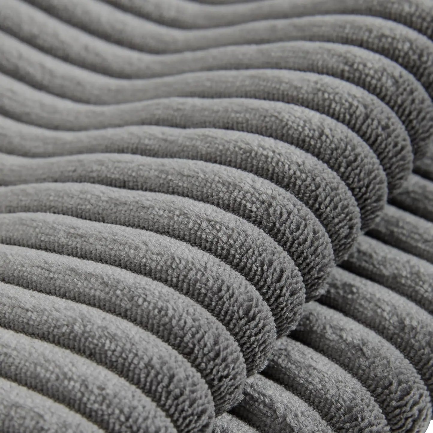 Cloud Boneless Sofa Couches for Living Room-113'' Gray 3 Seater Lounge Modern Sleeper Couch-No Assembly Required