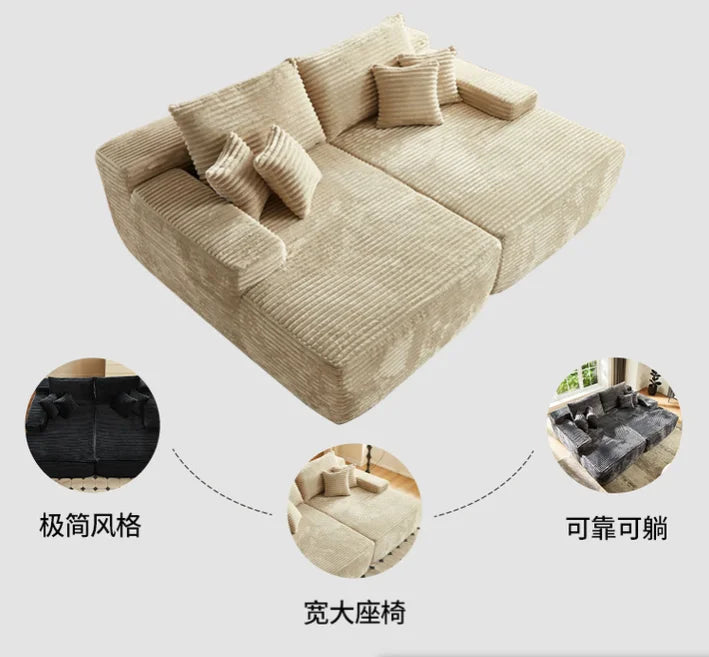 Living Rooms Compressed Sofa Modern House Lounge Modern Home Armchair Recliner Sofa Bed Couch Lazy House Bedroom Furniture