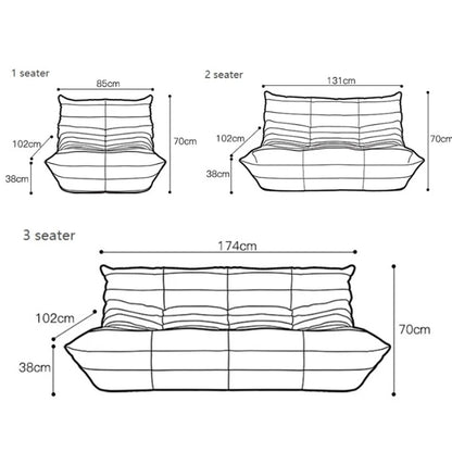OEM Factory Couches Chaise Large Bean Bag Living Room Furniture Chair Lazy Relax Sofa